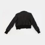 Vintage 80s Xhaketë Bomber Lëkure - M