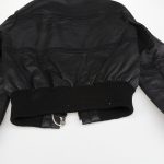 Vintage 80s Xhaketë Bomber Lëkure - M