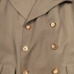 Vintage 40s British Army Pallto Ushtarake me Gëzof - L