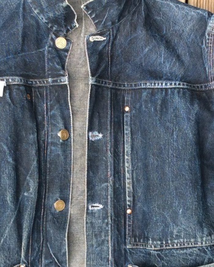 Vintage 90s Levi's Xhaketë Xhins Trucker - L
