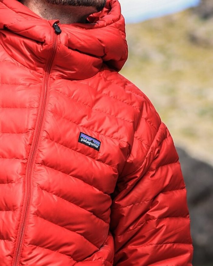 Vintage 90s Patagonia Xhaketë me Push e Kuqe - M