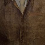 Vintage 40s US Army Xhaketë Pilot A-2 Lëkure - L
